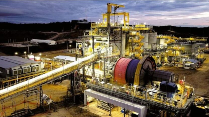 Operação de mineração de ouro em Currais Novos