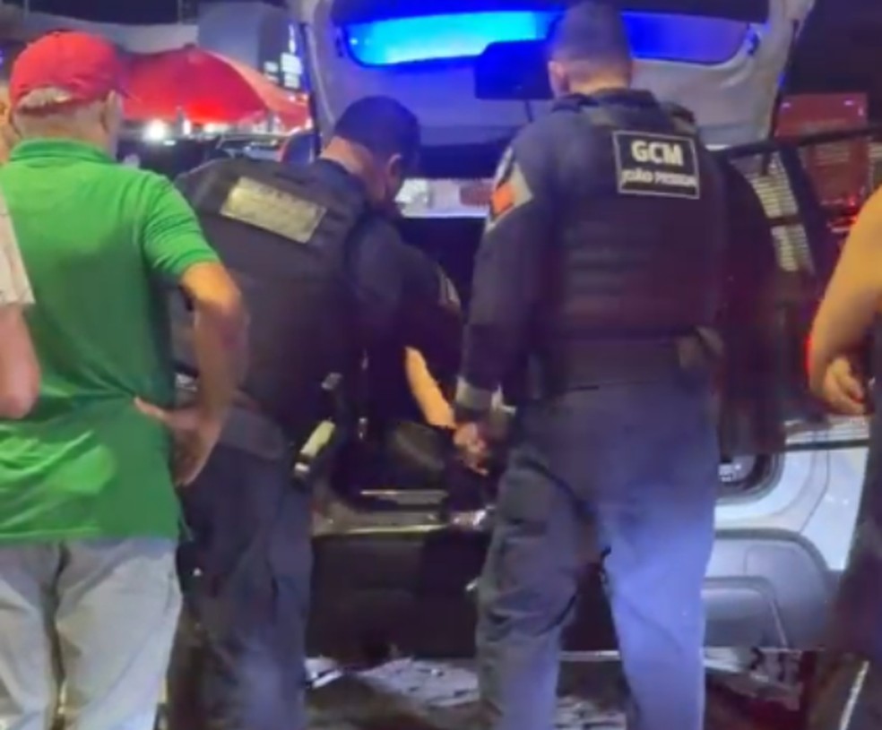 Homem é preso suspeito de tentar invadir comitê de candidato e fazer ameaças na PB — Foto: Reprodução
