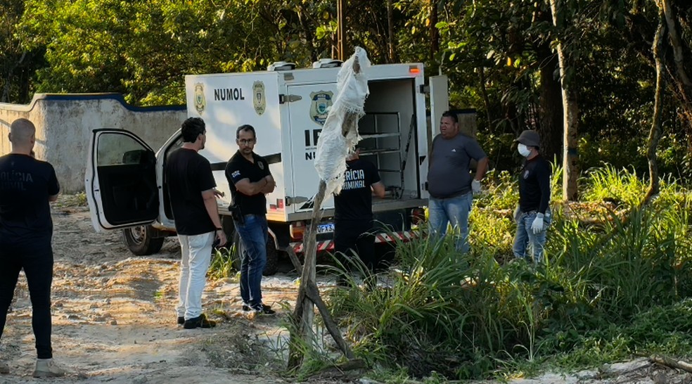 IPC em ocorrência em Caaporã — Foto: Reprodução Flávio Fernandes.