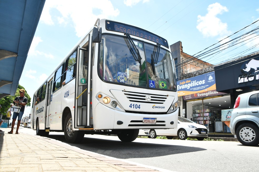 Transporte público em Natal — Foto: Demis Roussos/STTU