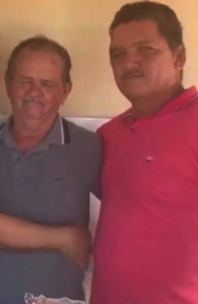 Pai e filho são mortos a tiros na zona rural de Santa Maria — Foto: Reprodução