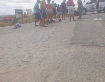As vítimas foram conduzidas ao Hospital e Maternidade Dr. Ruy Mariz em seguida deverá ser transferidas para capital Natal. Foto — ©Redes Sociais.