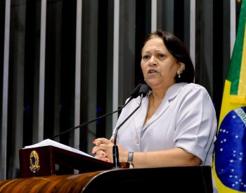 Waldemir Barreto / Agência Senado
Senadora Fátima Bezerra.