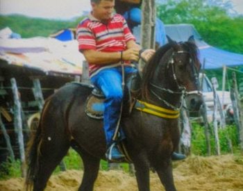 Vaqueiro Mário. Foto - Arquivo.