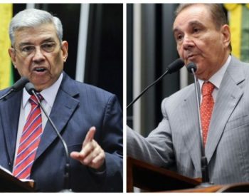 Agripino e Garibaldi são investigados no caso dos escândalos da Odebrecht