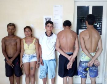 Presos na Operação.