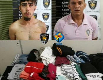 PELELEU e BRUNO MAU são acusados de arrastão em residências em Caicó e suspeitos de uma série de roubos ao comércio de Jucurutu e nas cidades da região do Seridó.