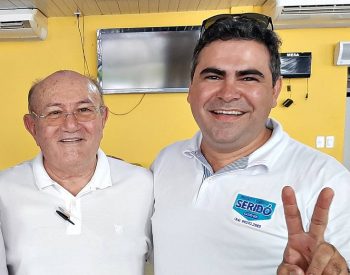 Deputado Vivaldo Costa e o Empresário Diogo Fernandes.