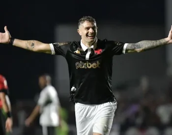 Jogador do Vasco da Gama, Pablo Vegetti. Foto - Divulgação.