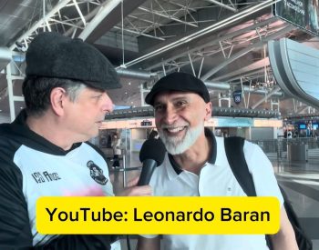 Chegada de Álvaro Pacheco ao Rio de Janeiro.  Foto —©Youtube Leonardo Baran.