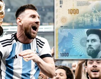 Capitão da seleção Lionel Messi. Foto — ©Reprodução.