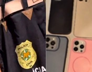 Operação da Polícia Civil cumpriu mandados de busca e apreensão contra influenciadores — Foto: Reprodução/Polícia Civil