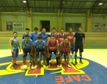 Todas as Equipes reunidas antes do Amistoso. Foto/Alex Anjos.