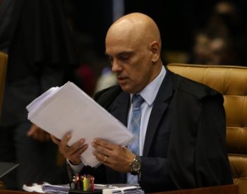 Ministro Alexandre de Moraes. — Foto: Fabio Rodrigues-Pozzebom/Agência Brasil.