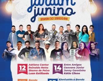 Jardim Junino em Jardim do Seridó. Foto — ©Divulgação.