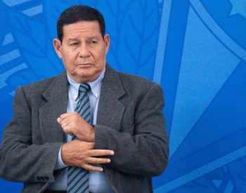 Senador e ex-vice-presidente da República Hamilton Mourão (Republicanos-RS). Foto — ©Getty / Imagens.