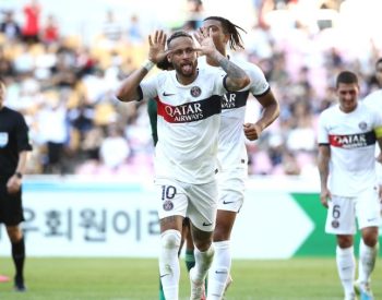 Jogador do PSG Neymar. Foto — ©Getty / Imagens.