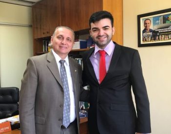 Deputado federal Antônio Jácome e o vereador Ronaltty Neri (Foto: Divulgação)