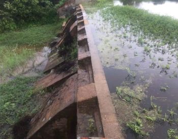 As águas da sangria do Manhoso deságuam no Rio Barra Nova em Caicó que desembocam no Açude Itans — Foto: Divulgação