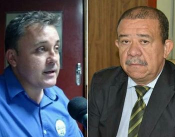 Batata Araújo (à esquerda) e Lobão Filho (à direita) foram presos e afastados dos seus cargos (Crédito: Reprodução)