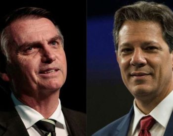 Jair Bolsonaro (PSL) e Fernando Haddad (PT) (Foto: Miguel Schincariol, Daniel Ramalho)