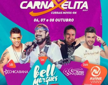 Carnaxelita 2017: Dias 06, 07 e 08 de outubro em Currais Novos - Divulgação