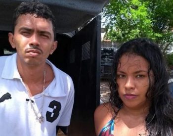 Os suspeitos foram presos por uma guarnição da Companhia de Turismo (CIPTur) (Foto: Reprodução/Facebook)