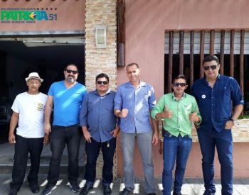 Comitiva do Patriota na região do Seridó. ( Foto: Assessoria )