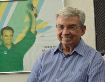 Senador Garibaldi Alves será o grande nome do PMDB para uma reeleição ao Senado em 2018 Foto - José Aldenir / Agora Imagens.