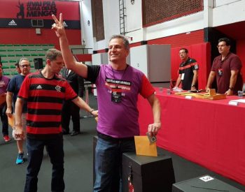 Rodolfo Landim ganhou com larga margem de Ricardo Lomba, candidato da situação (Foto: Divulgação)