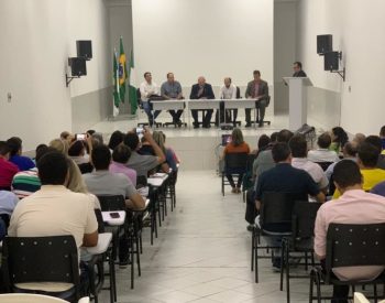 Na ocasião, o presidente Iron Júnior destacou o processo de interiorização das ações da FECAM/RN — Foto: Divulgação