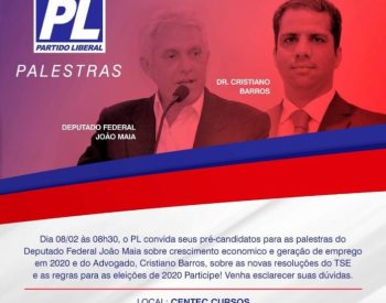 Acontecerão palestras sobre regras e resoluções do TSE, bem como recuperação da economia e geração de emprego — Foto: Divulgação