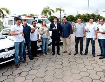 Governador Robinson Faria entrega veículos - Foto Ivanízio Ramos
