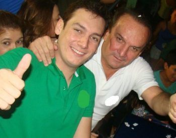 Ex-prefeito George Queiroz e o deputado estadual, Nelter Queiroz (Foto: Reprodução)