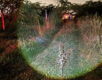 O acidente aconteceu por volta de 03h50 da madrugada deste domingo dia 12 de junho de 2022. Foto — Divulgação.