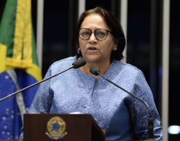 Senadora Fátima Bezerra (PT/RN) (Foto: Jefferson Rudy/Agência Senado)