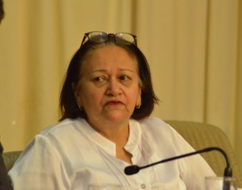 Fátima Bezerra tem ficado com 29% ou conseguido percentuais dentro dessa margem de erro