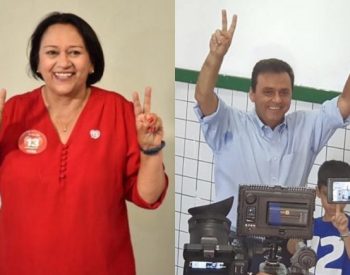 Fátima Bezerra (PT) e Carlos Eduardo (PDT) (Crédito: Divulgação/Assessoria)