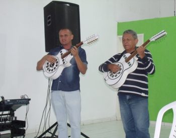 Carlos Alberto e Francisco Damião - Foto Blog do Carlos Felipe.