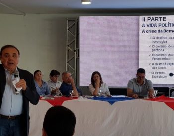 O jornalista e consultor político saiu bem impressionado com a organização do partido no Estado (Foto: Divulgação)