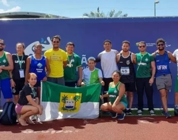 Paratletas da UFRN. Foto — ©Alexandre Bulhões.