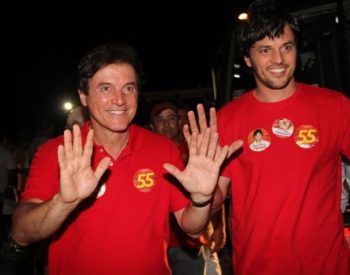 Governador Robinson Faria e o deputado federal, Fábio Faria, ambos do PSD - Imagem Jany Amorim/Divulgação/Arquivo.