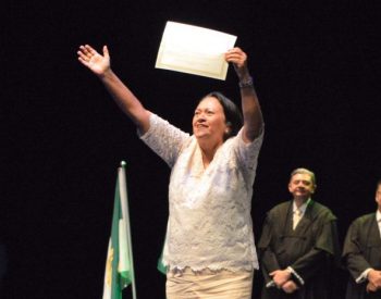 Fátima Bezerra (PT) foi diplomada na última quarta-feira, 19. ( Foto: José Aldenir / Agora RN )