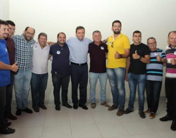 Gustavo Carvalho anunciou seu apoio à candidatura de ex-prefeito de Natal Carlos Eduardo-(PDT). Foto: Assessoria.