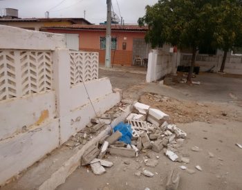 Imagem do local em ruínas Foto Click Picuí.