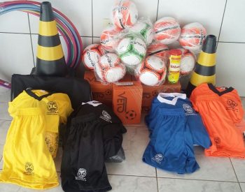 Material comprado pelo dinheiro adquirido pelo projeto TJRN. Foto enviada ao Blog Seridó no AR.