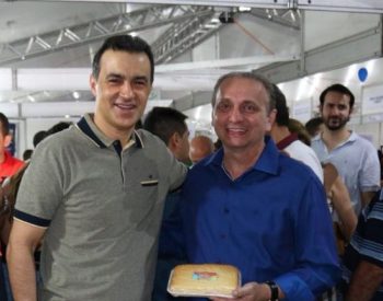 Jácome esteve nas cidades de Messias Targino, Itaú, Pau dos Ferros e Riacho da Cruz (Foto: Divulgação)