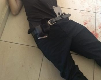 Segundo o comandante-geral da PM, Marcelo Vieira Salles, tudo indica que, ao ver a Força Tática, um deles teria atirado na cabeça do outro e depois se matado. ( Foto:  Via/Whats'app )