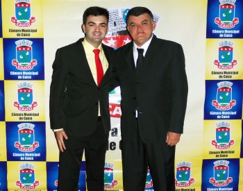 Vereador Ronaltty Neri ao lado do seu pai Reginaldo de Helena. ( Foto: Arquivo / Família )