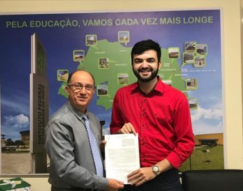 A iniciativa do Projeto IFRN em Jardim do Seridó foi do vereador Ronaltty Neri — Foto: Divulgação.